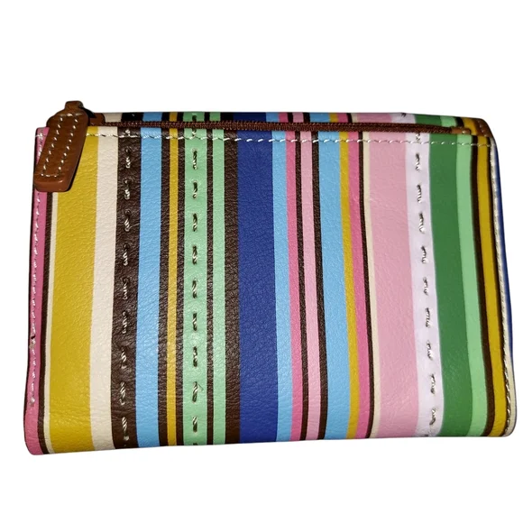 Fossil Multicolor Striped Wallet - Picture 2 of 7